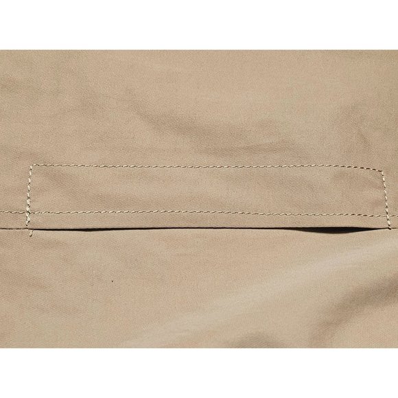 Women's Ellen Tracy short Belted trench coat size medium button close new - Picture 7 of 10